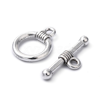 Tibetan Style Alloy Toggle Clasps LF0034Y-1