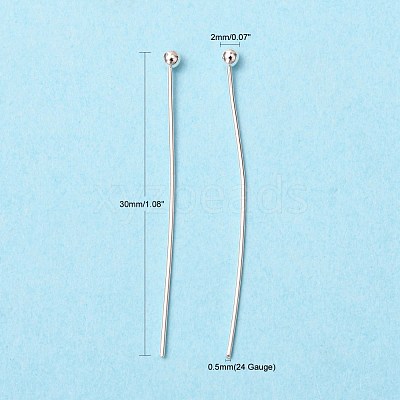 Brass Ball Head Pins KK-R020-07S-1