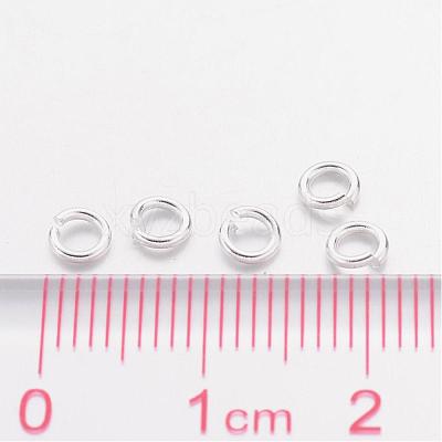 Brass Open Jump Rings X-JRC4MM-S-1