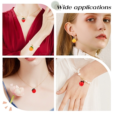 22Pcs 11 Style Resin Pendants RESI-SC0002-27-1