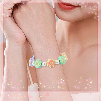 100Pcs Electroplated Opaque Resin Beads RESI-SP0001-59C-1