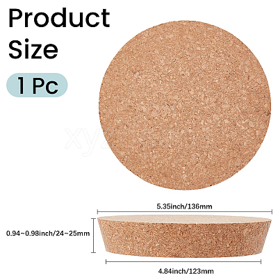 Cork Bottle Stoppers AJEW-WH20070-207C-1