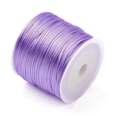 Nylon Satin Rattail Cords NWIR-L006-1mm-07-1