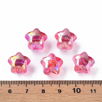 1-Hole Transparent Acrylic Buttons MACR-S373-129-C01-1