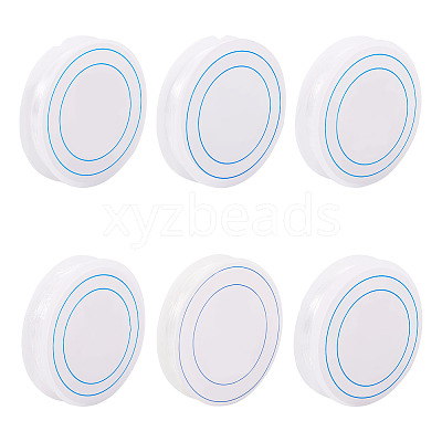 6 Rolls 6 Styles Elastic Crystal Thread EW-TA0001-03-1