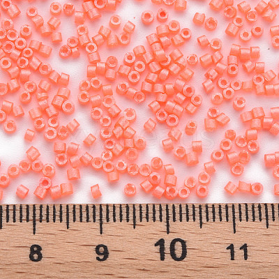Fluorescent Color Glass Cylinder Beads SEED-S047-P-001-1