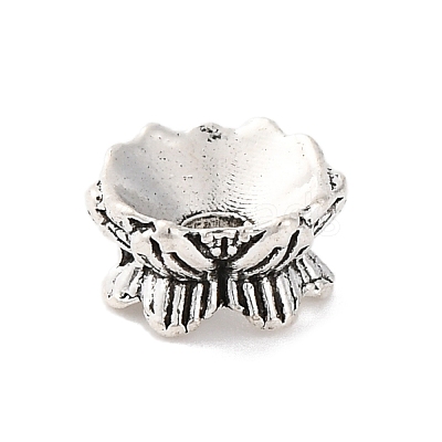 Tibetan Style Alloy Beads TIBE-M004-03SA-1