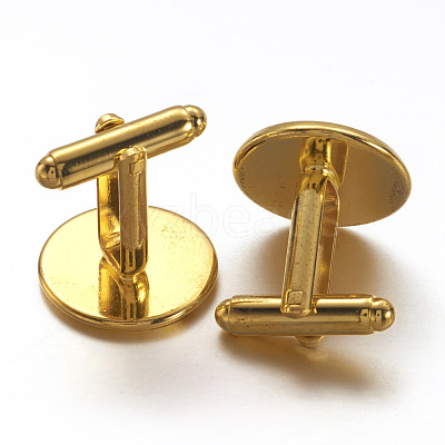 Brass Cufflinks KK-E464-G-1