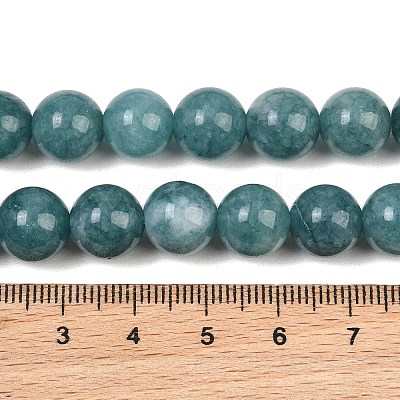 Natural Dyed White Jade Beads Strands GG-CBAEB22-B01-10mm-04-1