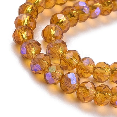 Electroplate Glass Beads Strands EGLA-A034-T1mm-L01-1