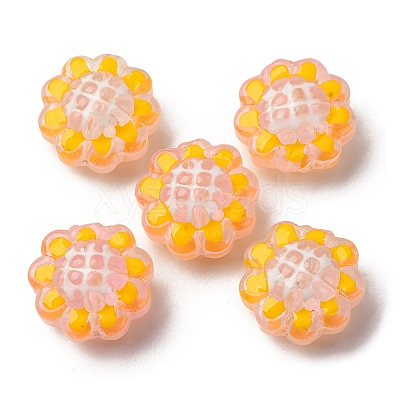 Glass Enamel Beads GLAA-C038-02I-1