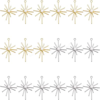 20Pcs 2 Colors Alloy Pendants FIND-FH0003-49-1