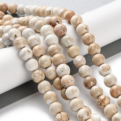 Dyed Natural Regalite/Imperial Jasper/Sea Sediment Jasper Beads Strands X-G-B124-C01-17-1