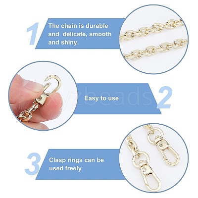 Bag Strap Chains FIND-WH0043-92LG-1