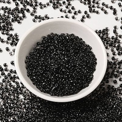 8/0 Transparent Glass Seed Beads SEED-F003-03B-08-1