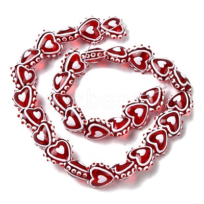 Handmade Lampwork Beads LAMP-D003-02C-1