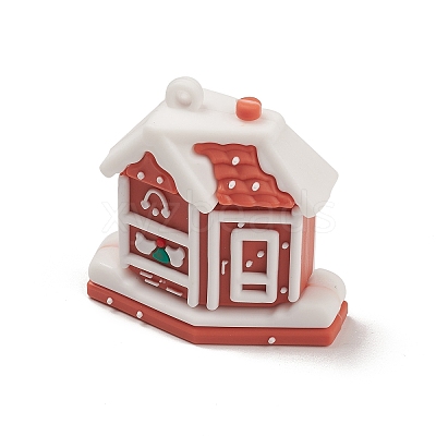 PVC Plastic Christmas Style Big Pendants PVC-O001-02J-1