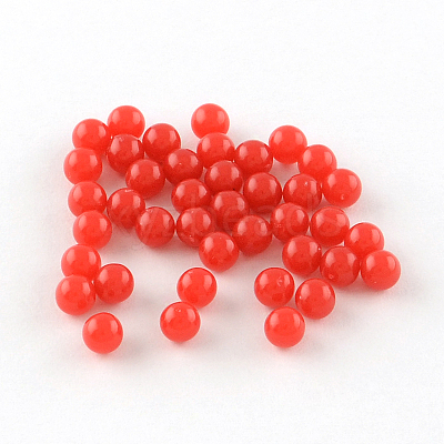 Round Acrylic Beads SACR-R889-12-1