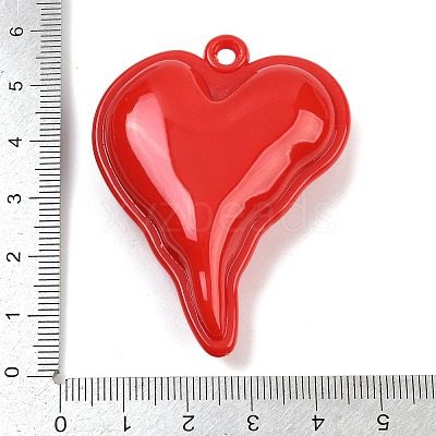 Opaque Acrylic Big Pendants OACR-B036-17C-1