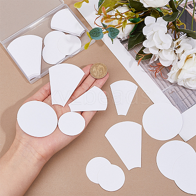 2 Bags 2 Styles Paper Quilting Templates DIY-DC0003-02-1