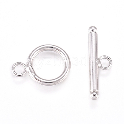 Brass Toggle Clasps KK-L189-23-1