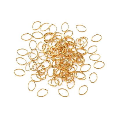 Brass Open Jump Rings KK-WH0047-49A-G-1