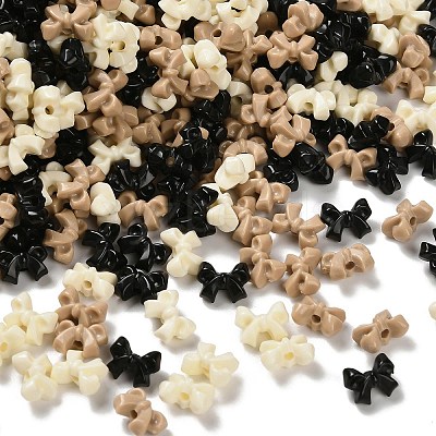 Opaque Acrylic Beads SACR-D009-01G-1