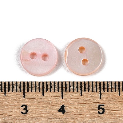 Freshwater Shell Buttons SHEL-C005-01C-08-1