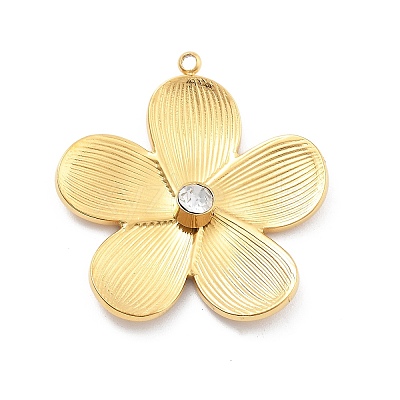 304 Stainless Steel Pendants STAS-R155-042G-02-1