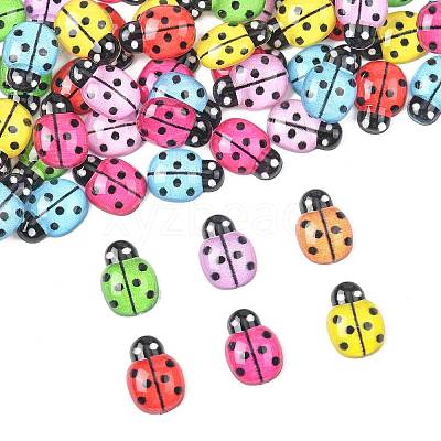 120Pcs Transparent Resin Insect Decoden Cabochons CRES-FS0001-30-1