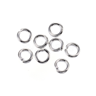 Tarnish Resistant 304 Stainless Steel Open Jump Rings A-STAS-D448-097P-4mm-1