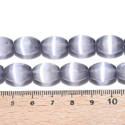 Dyed Natural Selenite Beads Strands G-T138-232B-1