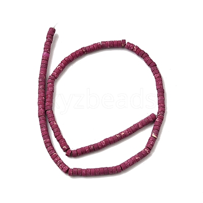 Dyed Synthetic Imperial Jasper Beads Strands G-Z089-A03-E-1