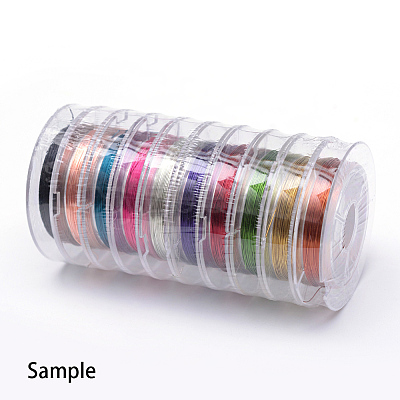 Round Copper Jewelry Wire CWIR-R005-0.3mm-02-1