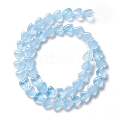 Transparent Glass Beads Strand GLAA-F112-01F-1