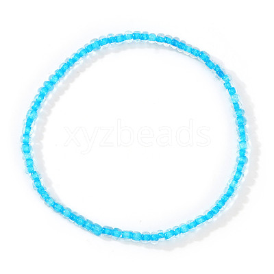 Glass Seed Beads Stretch Bracelets ZE8223-11-1