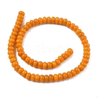 Dyed Natural White Jade Beads Strands GG-CBA9281-A11-5x8mm-1