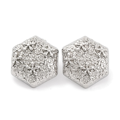 Non-Tarnish 304 Stainless Steel Stud Earrings EJEW-H013-03P-1