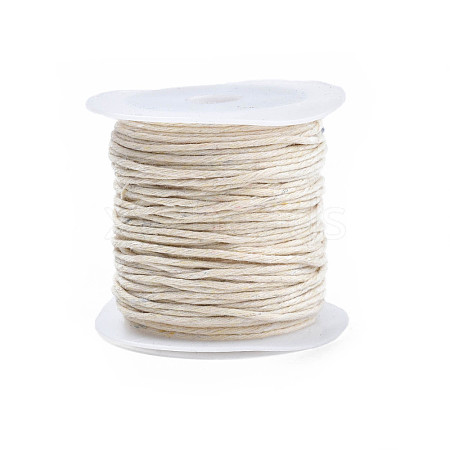 Waxed Cotton Thread Cords YC-R003-1.0mm-10m-102-1