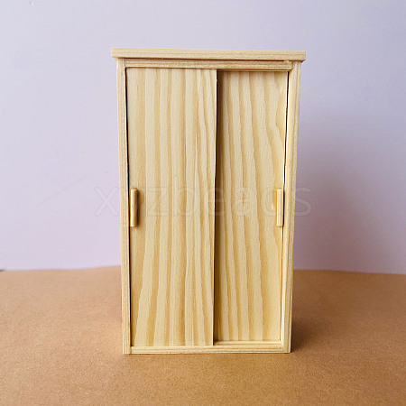 Mini Wood Scale Replica Pull-out Wardrobe PW-WG7B559-01-1