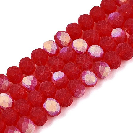 Transparent Glass Beads Strands EGLA-A044-T8mm-MB01-1