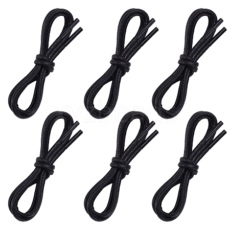 Round Waxed Cord Shoelace String OCOR-WH20007-225C-01-1