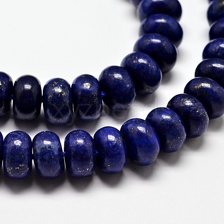 Natural Lapis Lazuli Bead Strands G-O075-04A-1