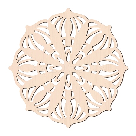 Laser Cut Wooden Wall Sculpture WOOD-WH0105-080-1