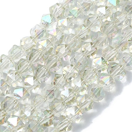 Electroplate Glass Beads X-EGLA-L018-B-AB02-1