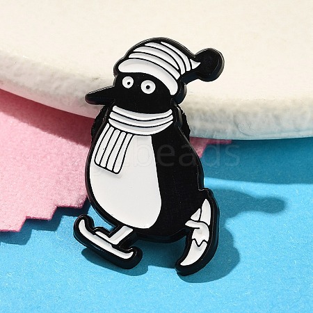 Penguin Enamel Pins JEWB-P044-01B-EB-1