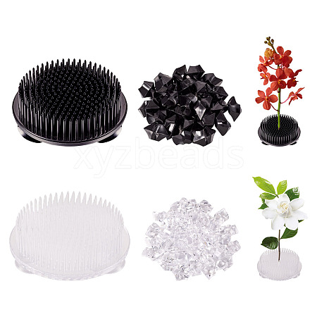Plastic Flower Pin Frogs DIY-MB0002-03-1