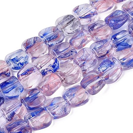 Handmade Lampwork Beads Strands LA-N046-01C-1