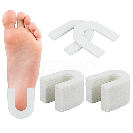 26Pcs Self-adhesive Felt U Shape Heel Sticker AJEW-OC0016-51-1