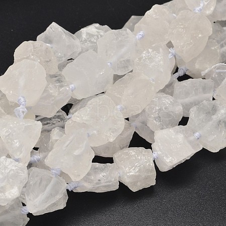 Nuggets Natural Quartz Crystal Beads Strands G-F289-29-1